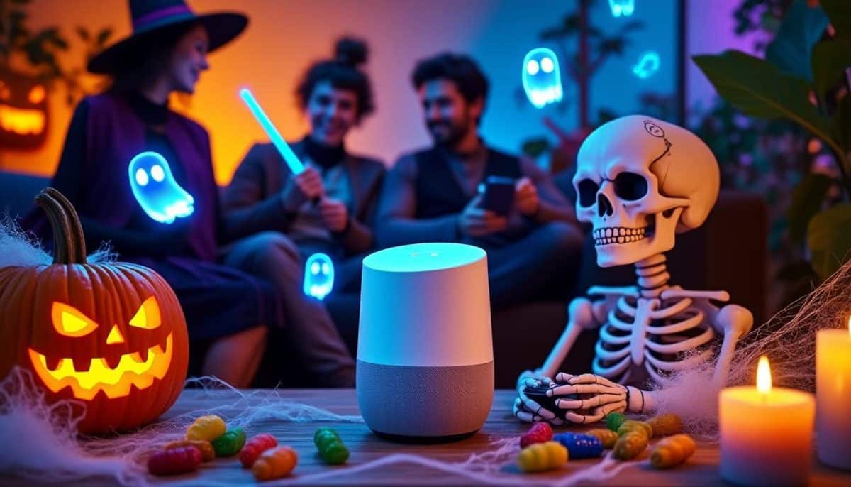 Spookify Your Home: Google Halloween Scenes & Commands π»π