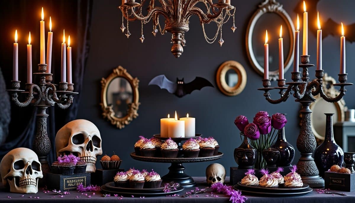 Spooky Chic: Budget-Friendly Gothic Candelabras & Skulls 🕯️💀