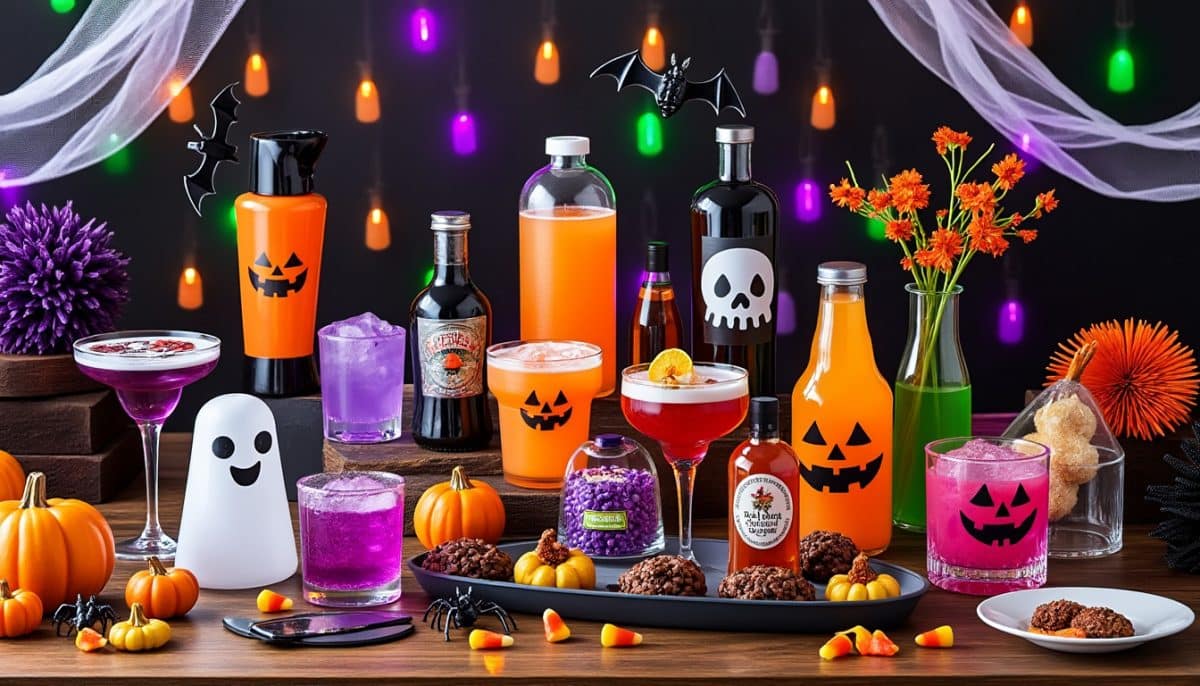 Spooky Sips: Halloween Bar Kit with Glasses, Ice Molds & Spooky Syrups! π§πΈπ
