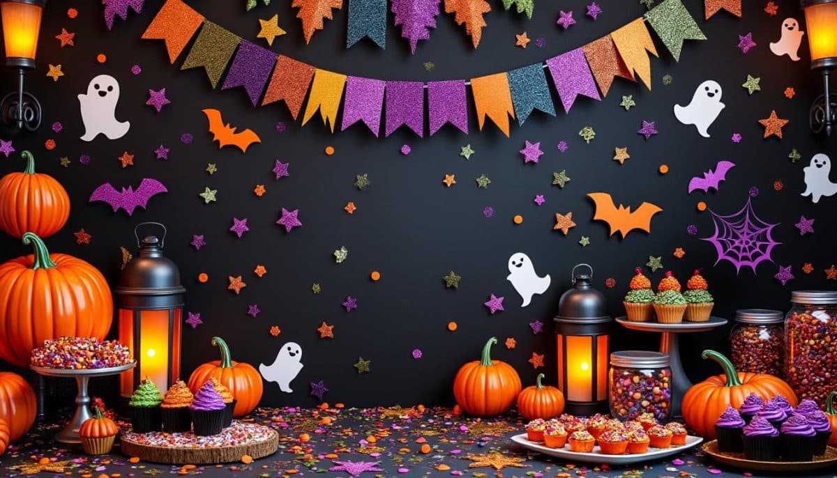 Spooktacular Halloween Confetti: Paper & Metallic Party Magic 🎃✨