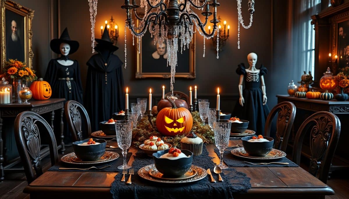 Haunted Manor Dining Room Decor: Spooky Ambiance Tips π»π―οΈ