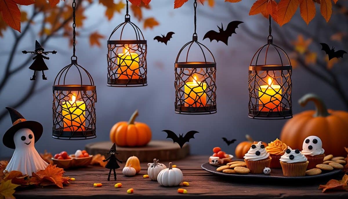 Spooky Glow: DIY Hanging Halloween Candle Holders π―οΈπ