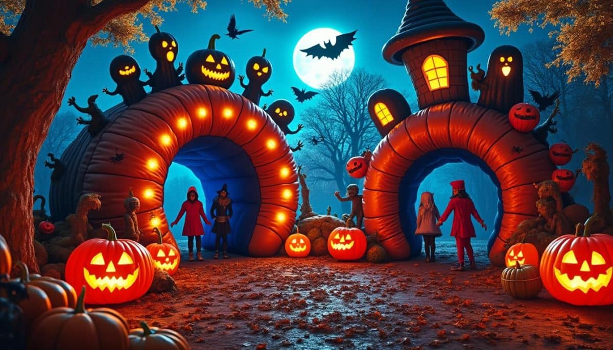 Spooky Fun: Inflatable Halloween Tunnels for Haunted Entrances ππ»