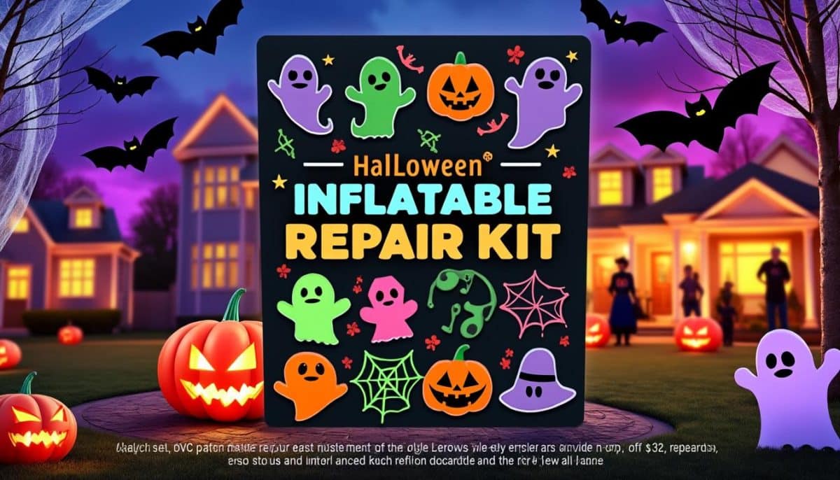 Spook-Proof Your Decor: π Inflatable Repair Kits & PVC Patches for Halloween π»