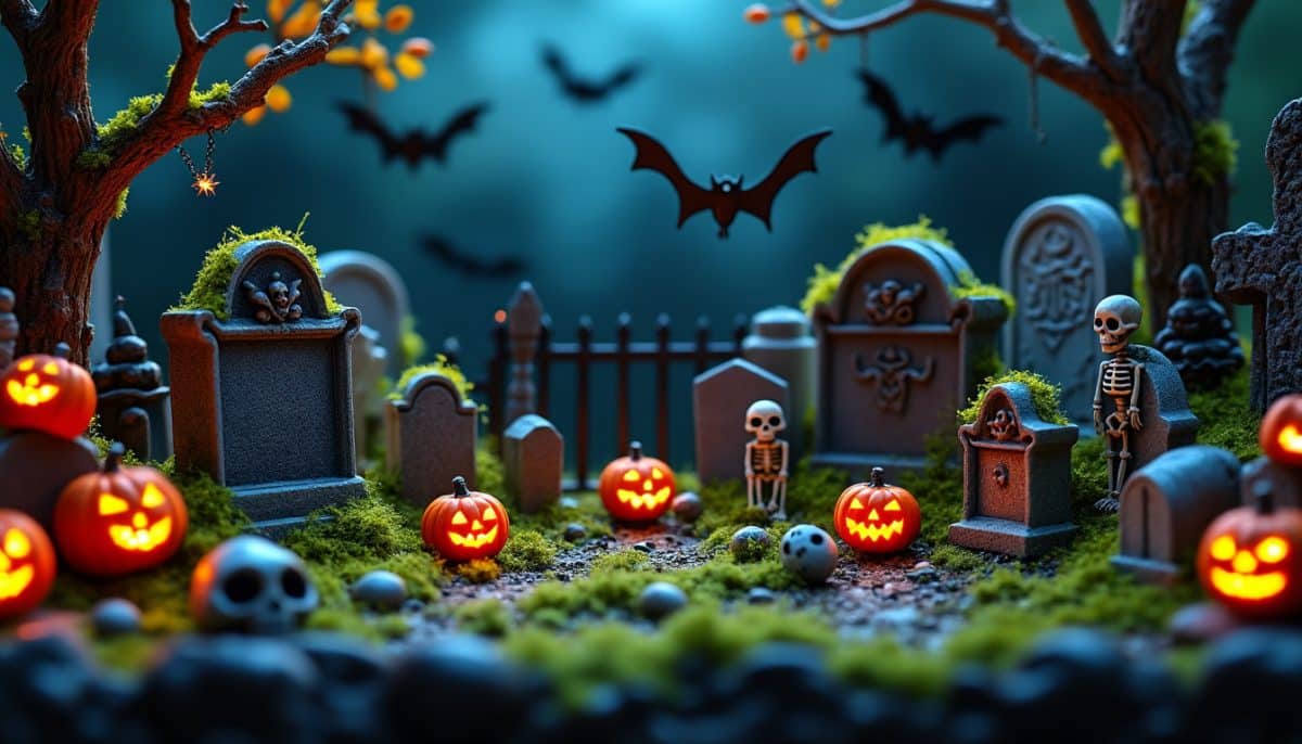 Spooky Mini Graveyard Ideas for Table Decor πͺ¦π
