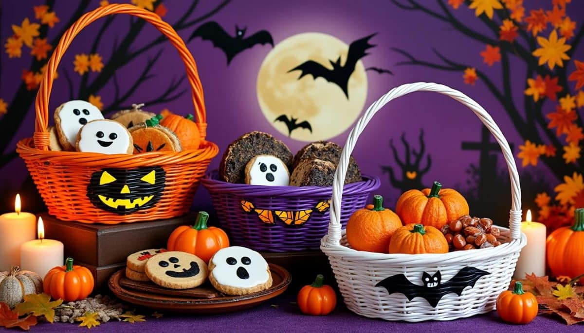 Spooky DIY: Painted Wicker Halloween Bread Baskets ππ§Ί