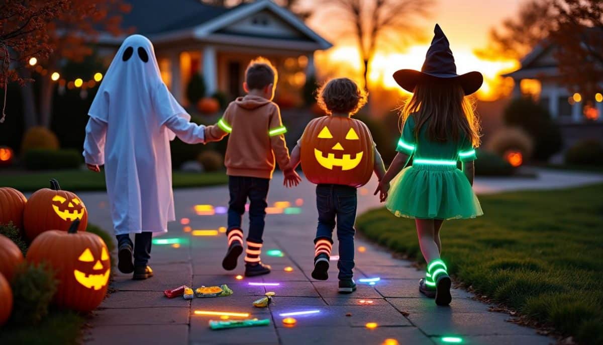 Shine Bright: Reflective Bands for Safer Halloween Nights! 🎃✨