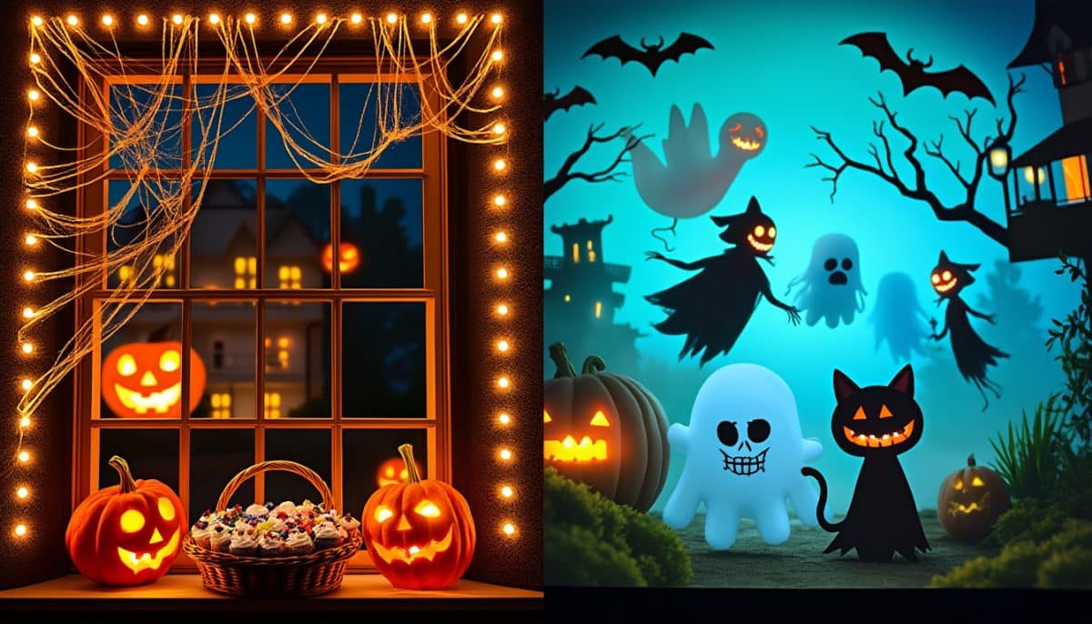 Window Screen vs Projection Film 🎃: Best Choice for Spooky Halloween Displays?