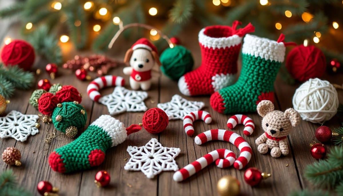 🎄 Quick & Cozy: Christmas Crochet Gifts for Beginners 🎁