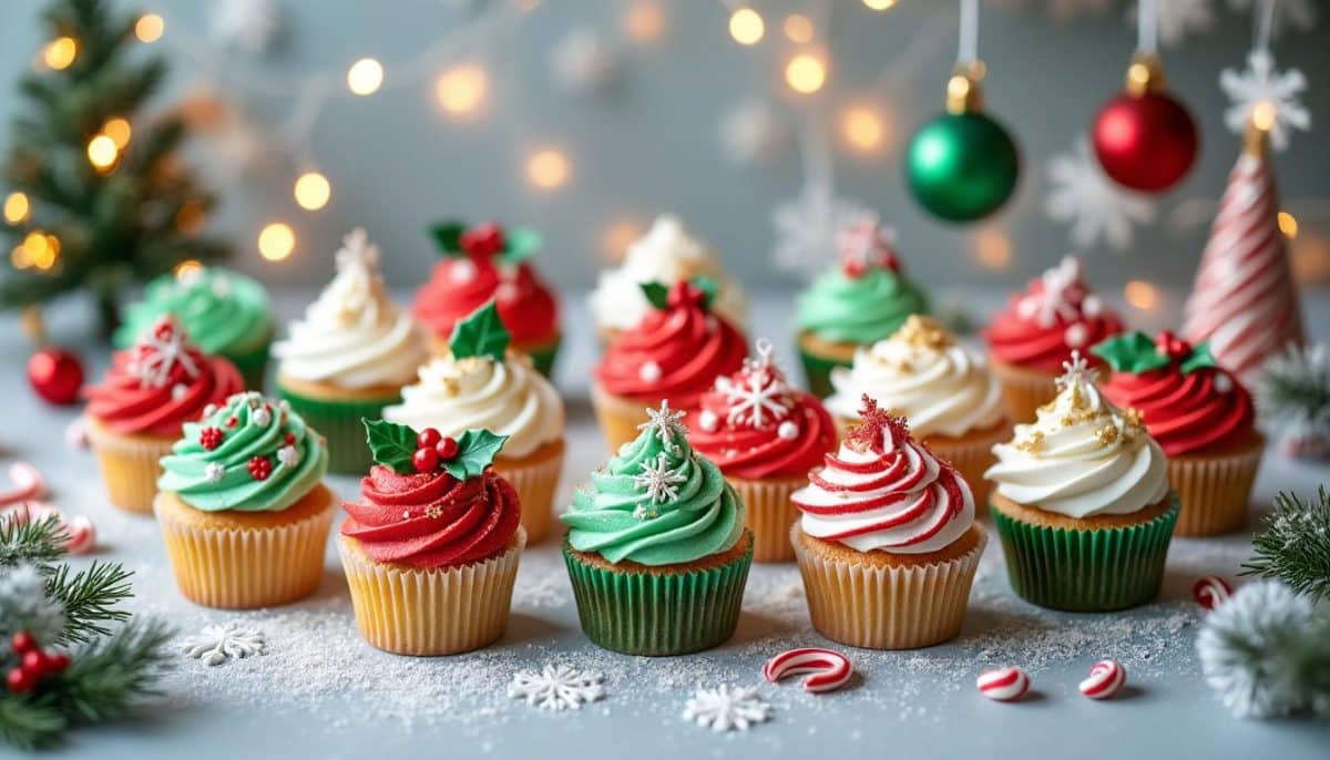 Dazzling Christmas Cupcakes: Easy Decorating Tricks to Impress ✨🧁🎄