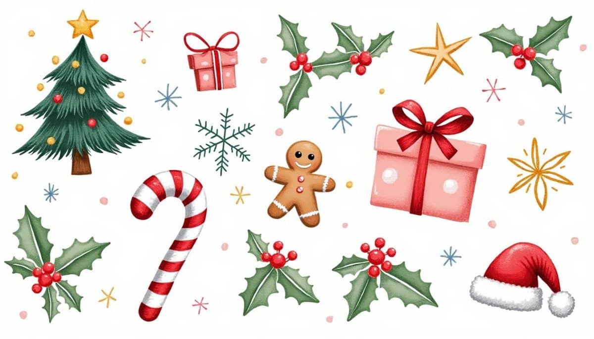 🎄 Charming Christmas Doodles for Your Bullet Journal ✏️