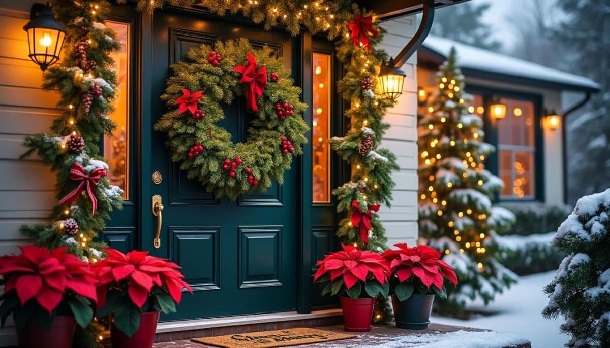 ❄️ Festive Fronts: Creative Christmas Door Makeover Ideas 🎄