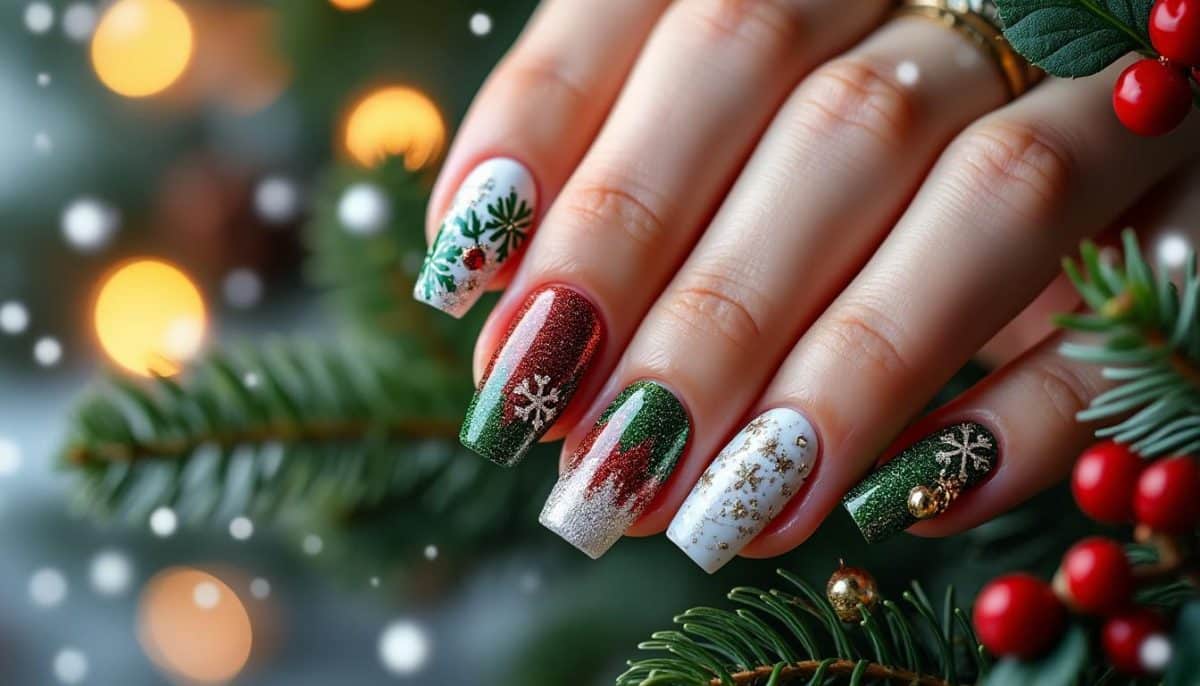 🎄 Master Christmas Nail Art: Advanced Techniques Tutorial 💅