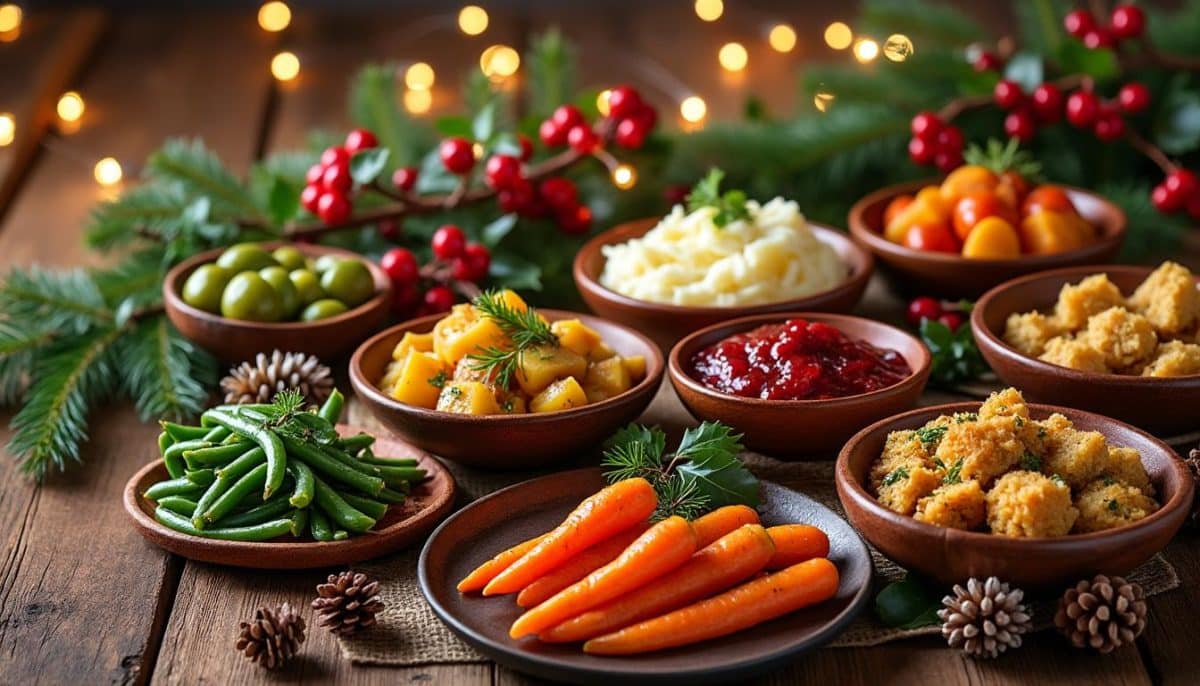 🎄 Festive Christmas Sides to Complete Your Holiday Feast 🍽️