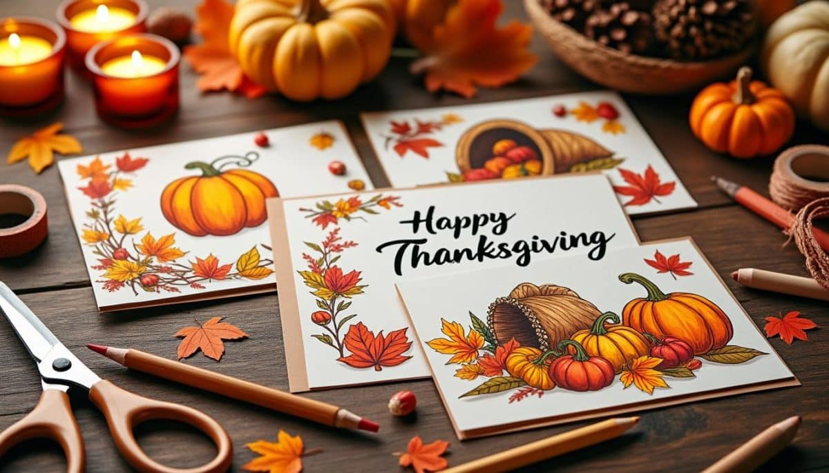Thanksgiving Cards: DIY & Printable Ideas 🍁✉️