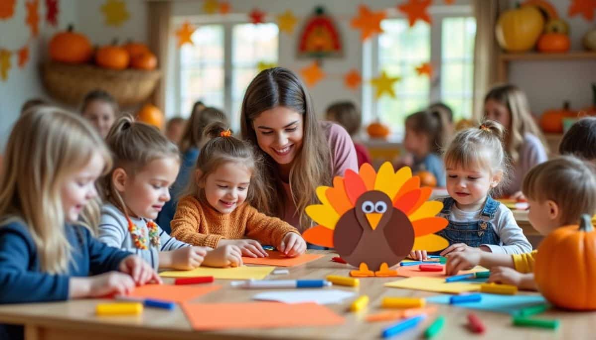 Thanksgiving Crafts for Preschoolers: Fun & Easy Activities 🍂🖍️