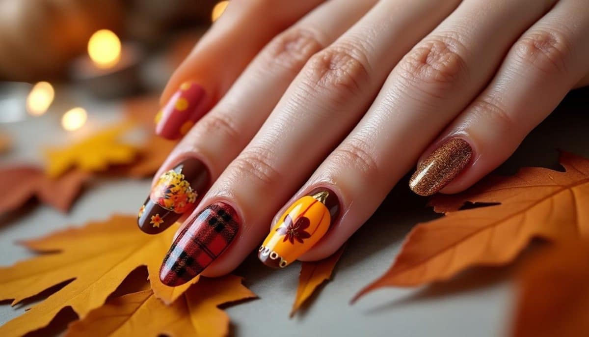 🦃 Thanksgiving Nails: 20 Festive Designs to Spice Up Your Holiday 💅