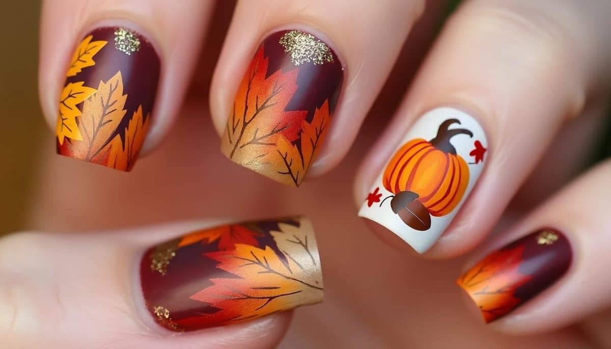 🍂 Thanksgiving Nails: Cozy Fall Manicures 🍁