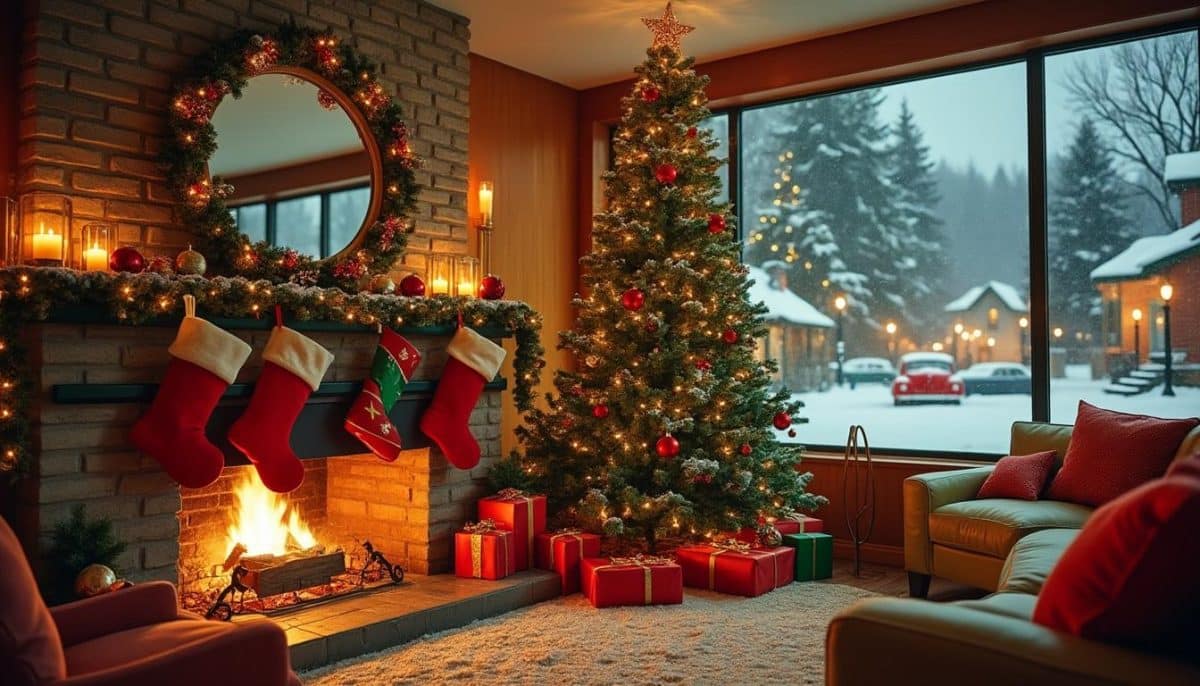 🎄 Vintage Christmas Vibes: Crafting a Retro Holiday Mood ✨