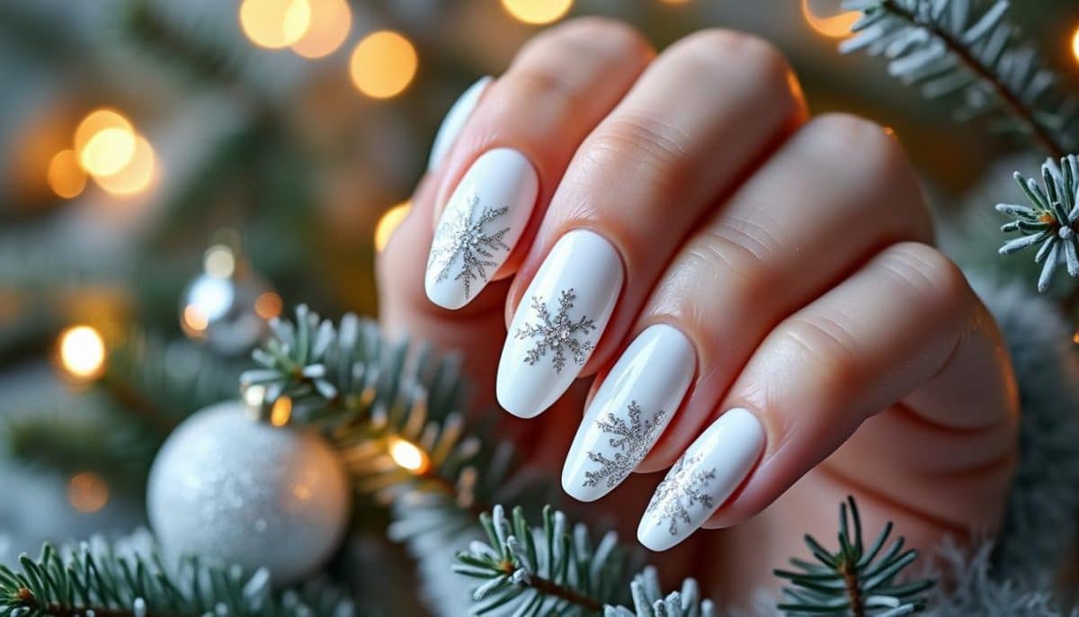 ❄️ White Christmas Nails: Elegant Winter Wonders ✨