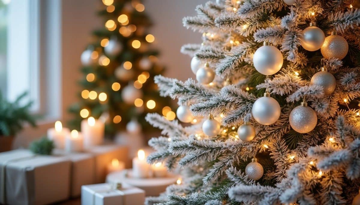 ✨ Elegant White Christmas Tree Ideas 🎄