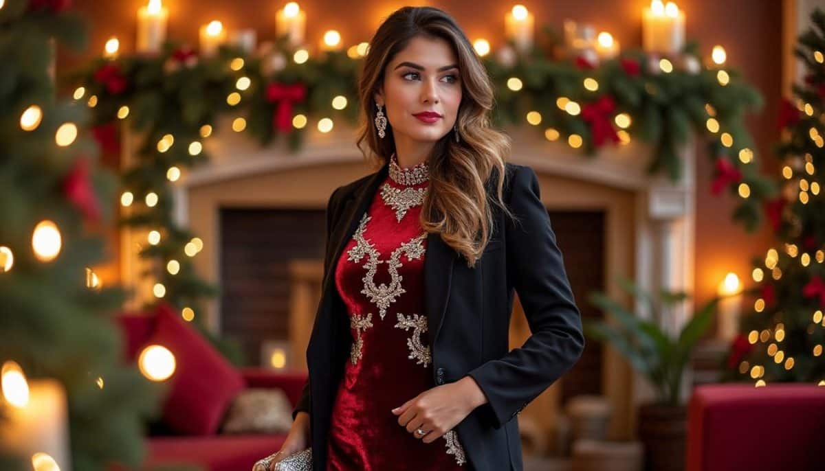 🎄 Festive Fashion: Nail Every Christmas Party Look! ✨