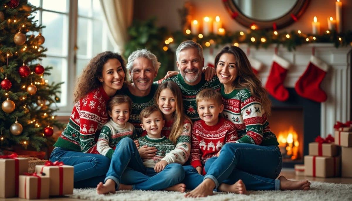 🎄Family Christmas Photoshoot: Top Group Photo Tips 📸